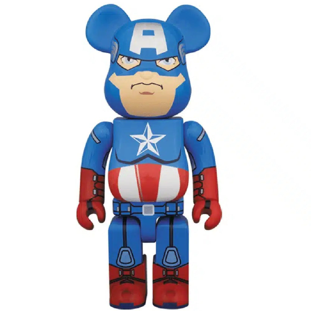 Bearbrick 400% Capitan America - 28cm