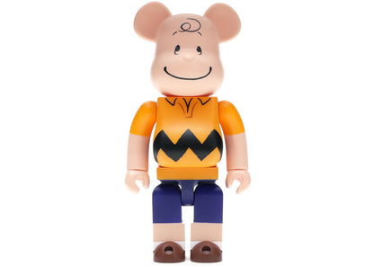 Bearbrick 400% Charlie Brown - 28cm – SculptureGlam