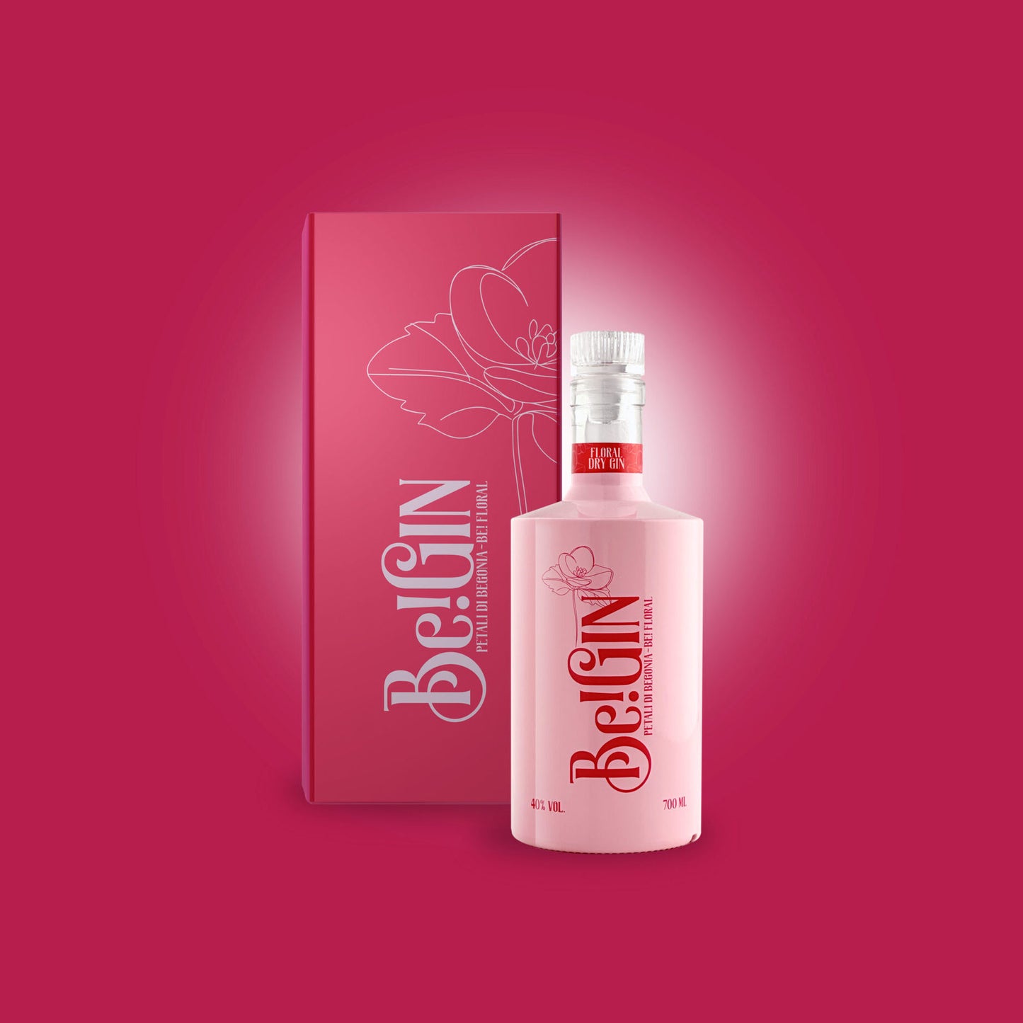 Be!Gin Floral Dry Gin – 700 ml
