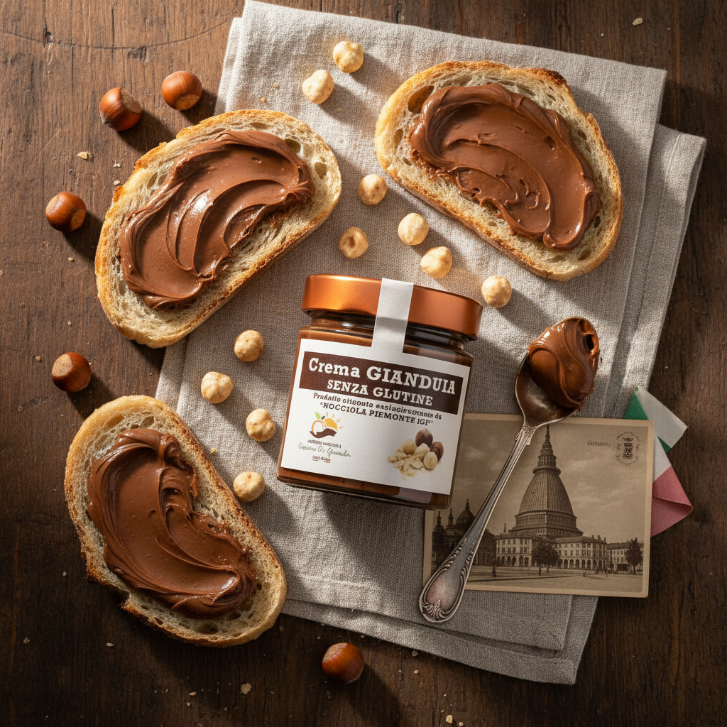 Crema gianduia della tradizione piemontese
