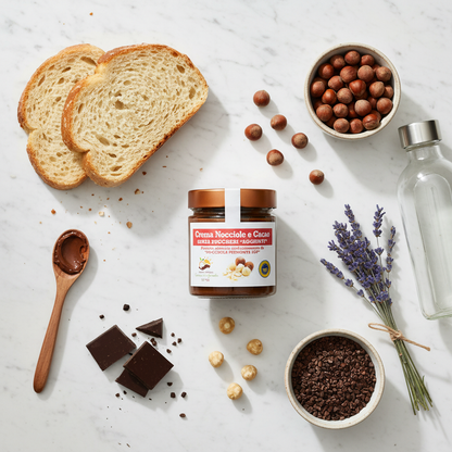 Crema al cacao e nocciole per dieta keto