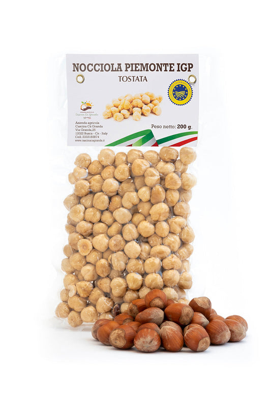 Nocciole tostate Piemonte IGP, incluse nella Gran Box