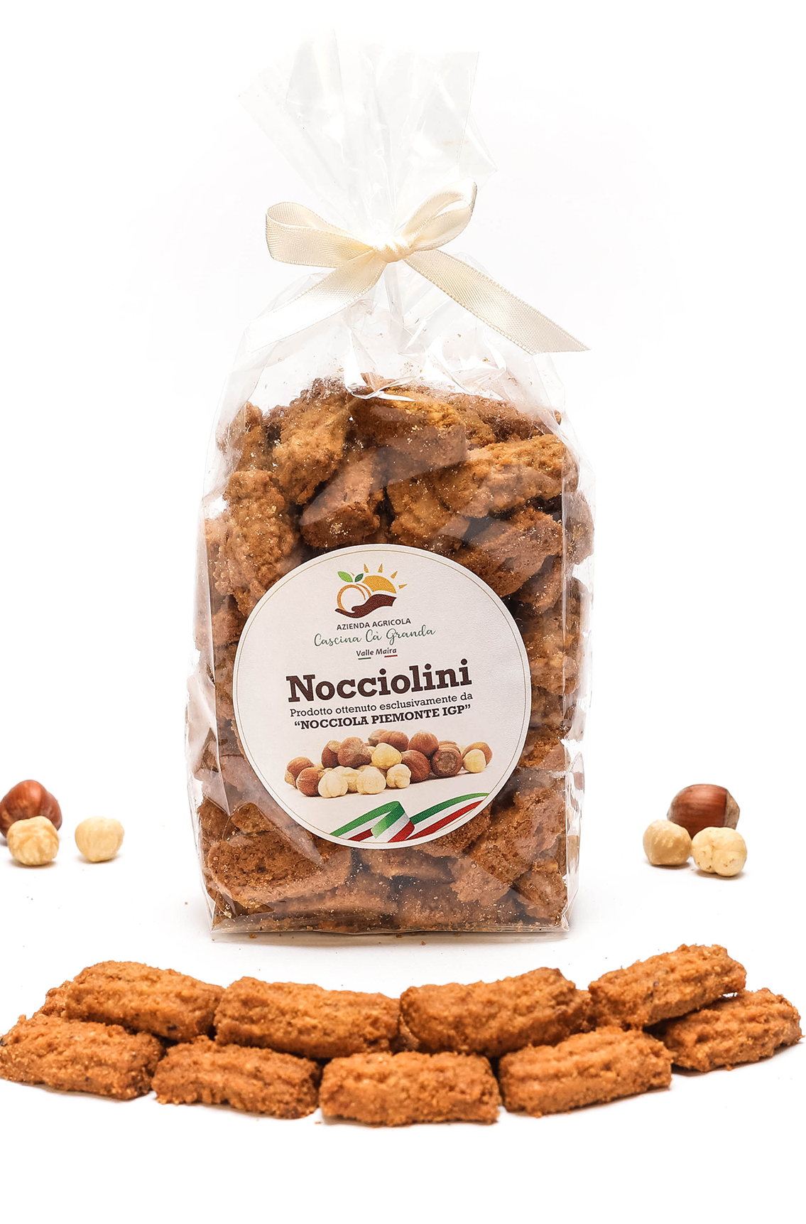 Nocciolini 250 g, inclusi nella Box Colazione Piemontese