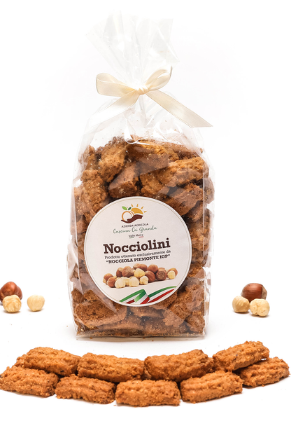 Nocciolini 250 g, inclusi nella Box Colazione Piemontese