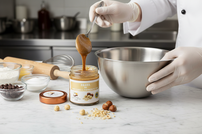 Pasta di nocciole per pasticceria e gelato